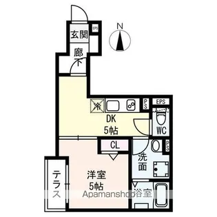 トルナーレ【1階】の間取り