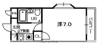 シャトー ドゥ クリヨン【3階】の間取り