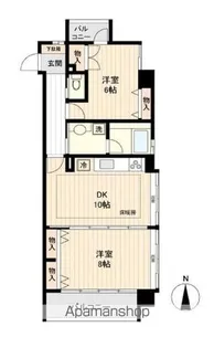 シエナ仙台Ⅱ【401号室】の間取り