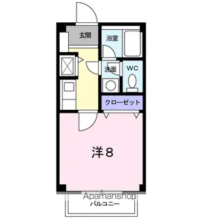 メゾン.ミナミ【1階】の間取り