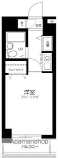 アドリーム千駄木【6階】の間取り
