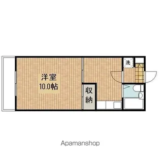 クリナーレ志家町【611号室】の間取り