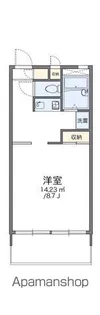 レオパレス神田【303号室】の間取り