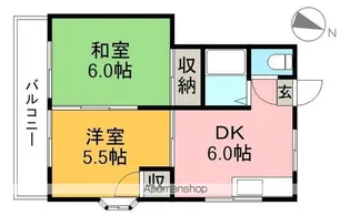ピープルハウスⅠ【3階】の間取り