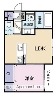 クレストヒル【2階】の間取り