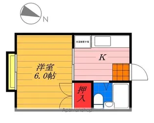 エステートピアWINS【2階】の間取り