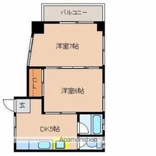 ファーストビル【401号室】の間取り