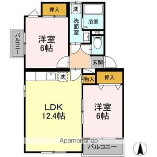 ピュアステージIII【3階】の間取り