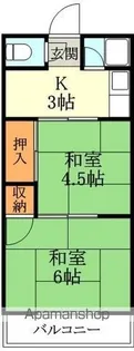 イオボヌール宇治【21号室】の間取り