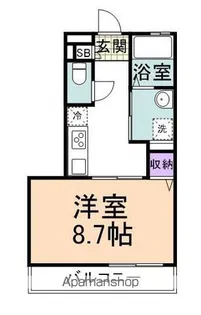 TABIYADO SENNAN【101号室】の間取り