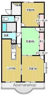 プラムスクエア【1階】の間取り