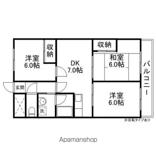 NASU1ビル【7階】の間取り