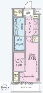 東京都練馬区豊玉北6丁目【マンション】の間取り