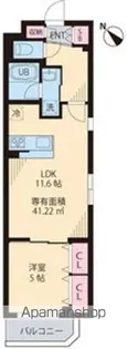 ルーチェ クォーレ【1階】の間取り