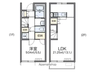 レオネクストパフェールB【101号室】の間取り