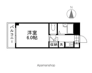 グランディール門田屋敷【303号室】の間取り