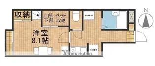 ホークⅡ【1階】の間取り