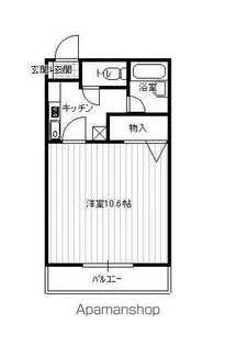 フィリー21A棟【1階】の間取り