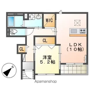 ブラン【1階】の間取り