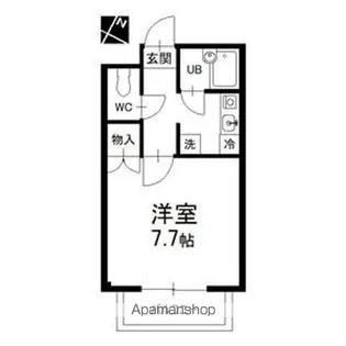 サンポート浅井【2階】の間取り