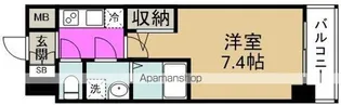 アプリーレ中之島【10階】の間取り