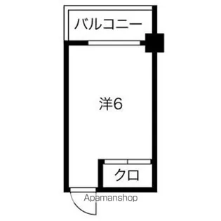 覚王山ドミトリー河合ビル(男子学生寮)【3階】の間取り
