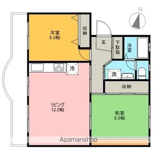 ベルハイム【2階】の間取り