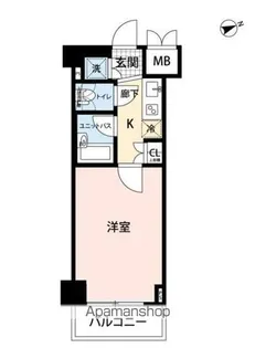 東京都中野区丸山2丁目【マンション】の間取り