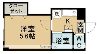 ソレイユ柏木二丁目【101号室】の間取り