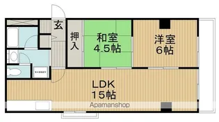 ピュアヒルズ向丘【3階】の間取り