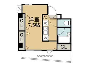 大吉2000【3階】の間取り