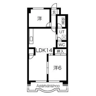 サンテラス88【3階】の間取り