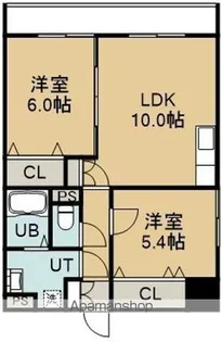 ヴェルドミール西桔梗【301号室】の間取り