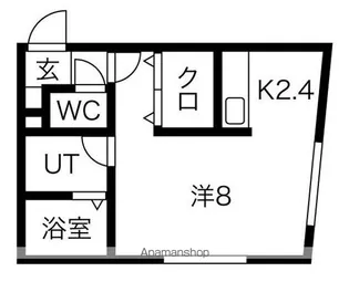 GARDEN SOUTH 1【3階】の間取り