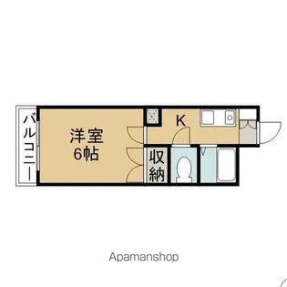 プリマベーラKINOSE【1階】の間取り
