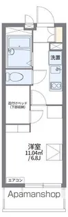 レオパレスサンロク東幕張【1階】の間取り