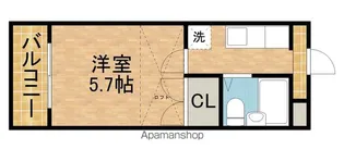 ガーデンコートTM和地山【2階】の間取り
