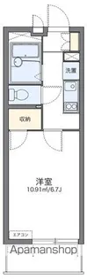 レオパレスK M【310号室】の間取り
