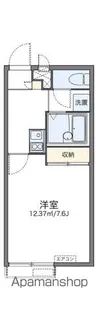 レオパレス朱鷺【2階】の間取り