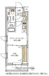 リビオメゾン湯島【2階】の間取り