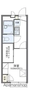 レオパレスコーポ柴又【2階】の間取り
