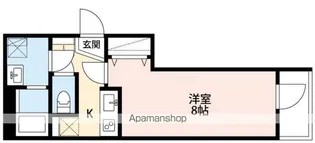 カーサ・トレセント【1階】の間取り