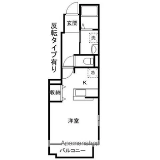 ラフィナートA【102号室】の間取り