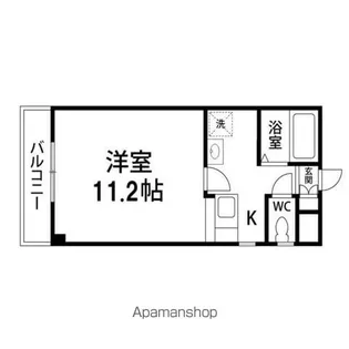 ベルトピア仙台14【201号室】の間取り