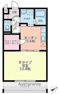 コンフォール【103号室】の間取り