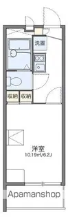 レオパレスウィンドワード【2階】の間取り