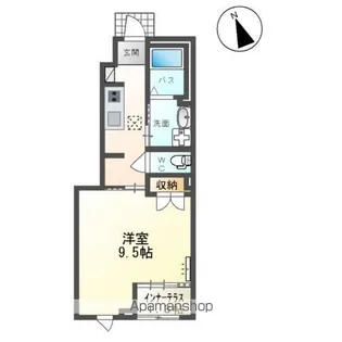 アンサンブル【1階】の間取り