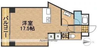 TERZO(テルツォ)【4階】の間取り
