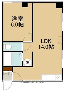 ヒルトン函館新川【3階】の間取り