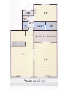 ファミリーハイツ太田【2階】の間取り